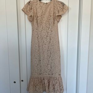 Rachel Parcell Short Sleeve Lace Dress